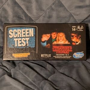 Stranger Things Screen Test Game Seasons 1 & 2 Play While You Watch by Hasbro